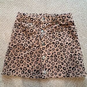 Cat & Jack Animal Print Corduroy Skirt